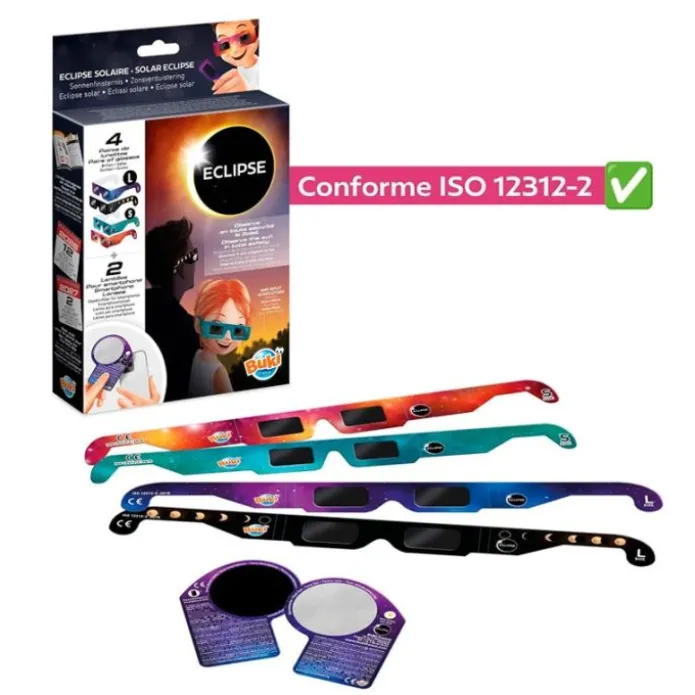 Gafas para eclipse solar - Buki