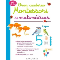 Gran cuaderno Montessori de matemáticas - Larousse