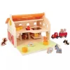 Granja de madera portátil con accesorios - Janod