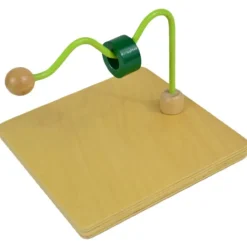 Guía horizontal ondulada de madera - Montessori