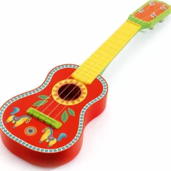 Guitarra de madera roja Animambo - Djeco