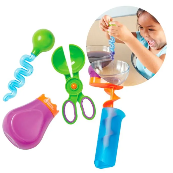 Herramientas de experimentación para agua y arena (4) - Learning Resources