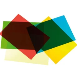 Hojas de acetato de colores translúcidos (5) - Commotion Distribution