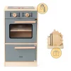 Horno y vitrocerámica de madera Emerald Green MamaMemo - Astrup + REGALO tabla cortar