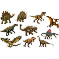 Imanes de madera Dinosaurios (10) - Nowordbooks