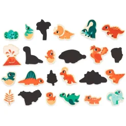 Imanes de madera dinosaurios 24 piezas - Janod