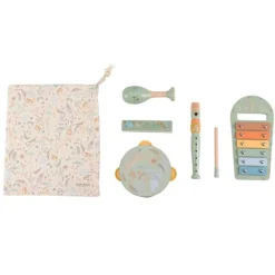 Instrumentos musicales de madera verdes Safari Friends (5) - Little Dutch
