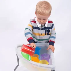 Jarras de plástico de colores con medidas 300 ml (6) - TickiT