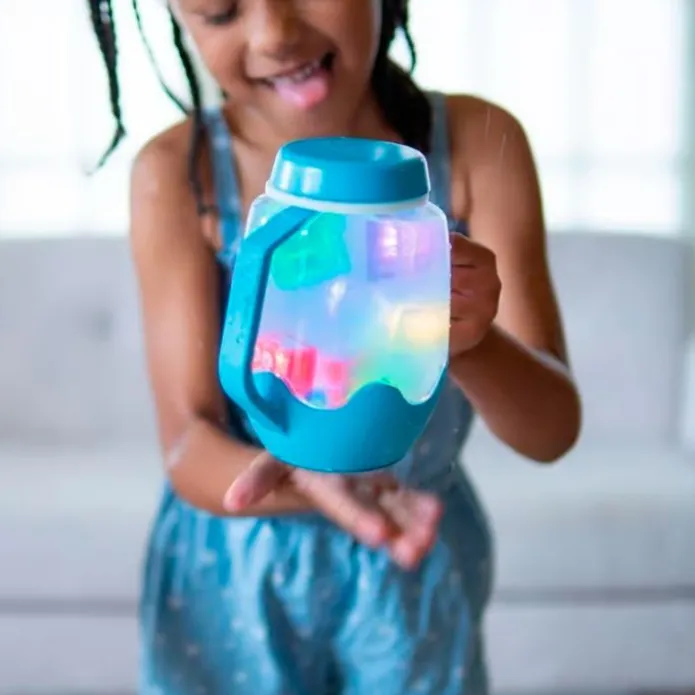 Jarra sensorial amarilla con luces - GloPals