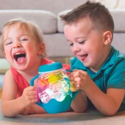 Jarra sensorial amarilla con luces - GloPals