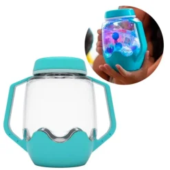 Jarra sensorial azul con luces - GloPals