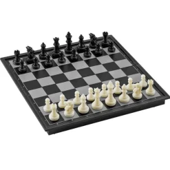 Juego ajedrez, damas y bachgammon magnético y compacto - Cayro