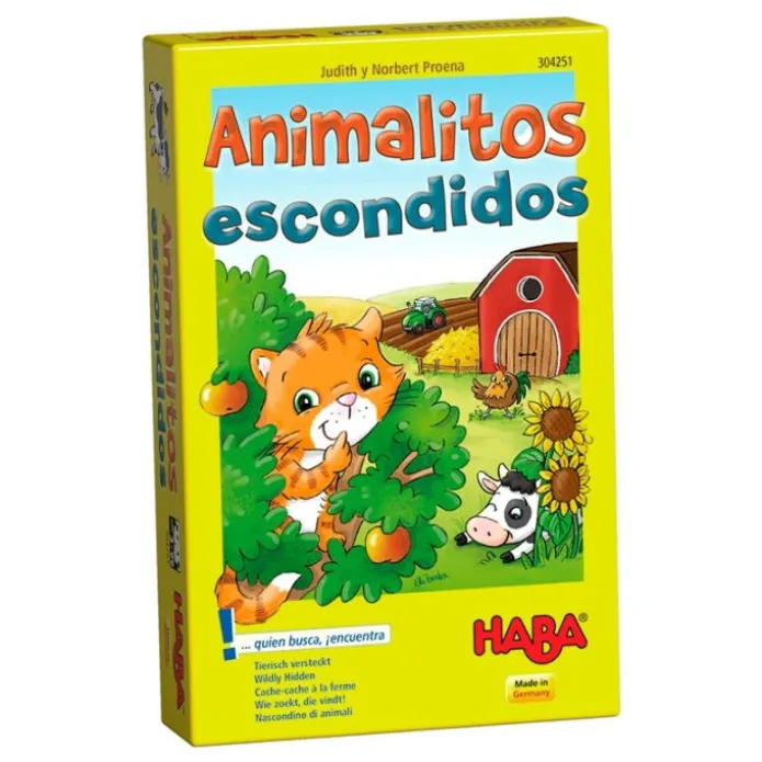 Juego Animalitos escondidos - HABA