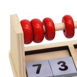 Juego cálculo con ábaco de madera - Edukalu