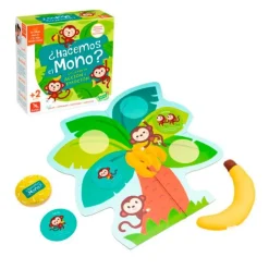 Juego cooperativo acción e imitación ¿Hacemos el mono? - Lúdilo