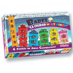 Juego cooperativo Babel, la ciudad multicolor - Ekilikua