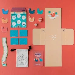 Juego cooperativo de bolsillo Cluck, cluck! The fox! - Londji