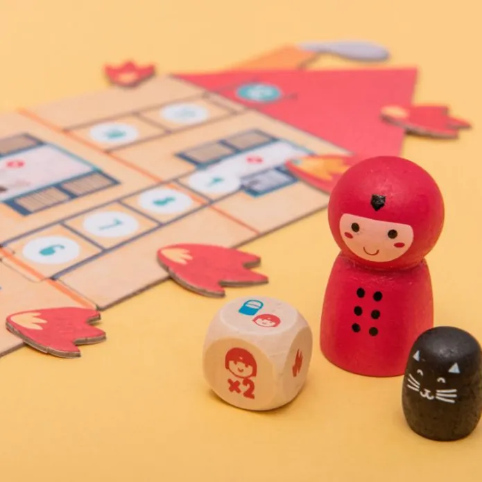 Juego cooperativo de bolsillo Save the cat - Londji