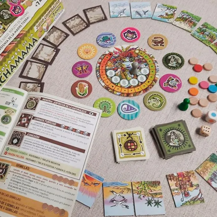 Juego cooperativo Guardianes de la Pachamama - Ekilikua