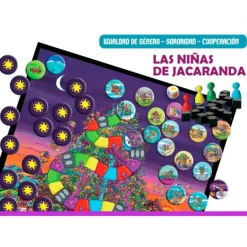 Juego cooperativo Las niñas de Jacaranda - Ekilikua