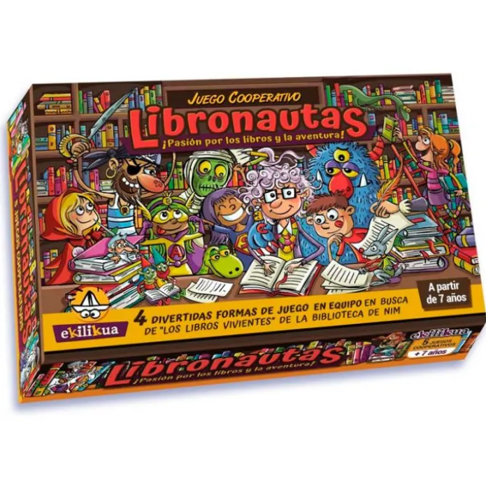 Juego cooperativo Libronautas - Ekilikua