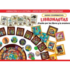 Juego cooperativo Libronautas - Ekilikua