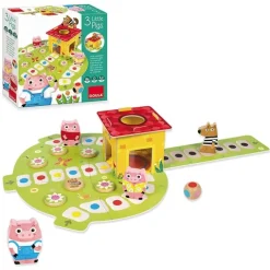 Juego cooperativo Los 3 cerditos - Goula
