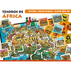 Juego cooperativo Los tesoros de África - Ekilikua