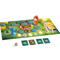 Juego cooperativo Redwoods Caperucita Roja - Djeco