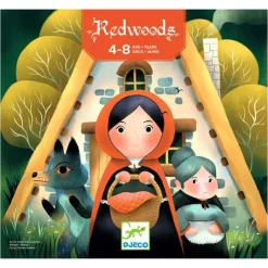 Juego cooperativo Redwoods Caperucita Roja - Djeco