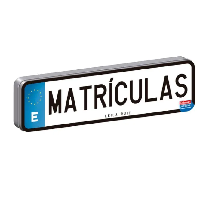 Juego de agilidad mental Matriculas - Falomir