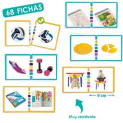 Juego de asociación de opuestos: Contrastes - Akros
