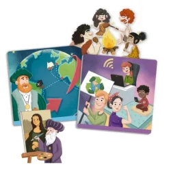 Juego de asociación ¡Descubre la historia de la humanidad! - Akros