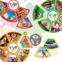 Juego de asociación ¡Descubre los continentes del mundo! - Akros