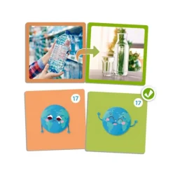 Juego de asociación Nuestro mundo sostenible - Akros