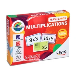 Juego de cartas 110 cartas Multiplicaciones - Cayro