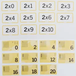 Juego de cartas 110 cartas Multiplicaciones - Cayro