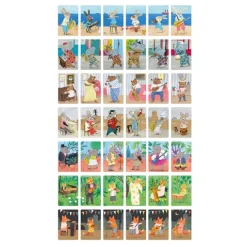 Juego de cartas de asociación Animal Big Band - Londji