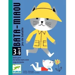 Juego de cartas de azar Bata-Miaou - Djeco