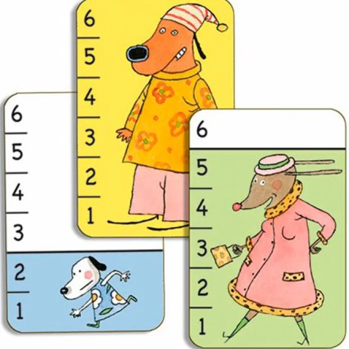 Juego de cartas de azar Bata-Waf - Djeco