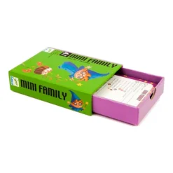Juego de cartas de azar Mini Family - Djeco