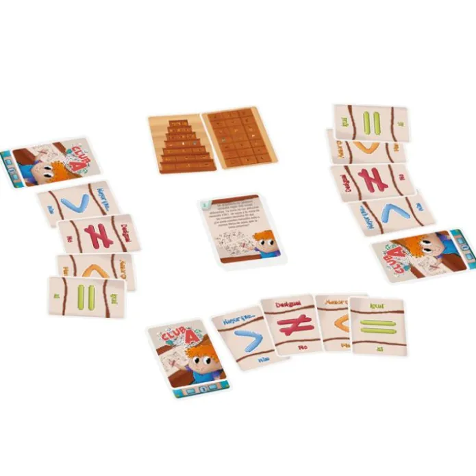 Juego de cartas de cálculo Juan El Arquitecto Club A - Átomo Games