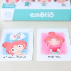 Juego de cartas de emociones Emötiö - Átomo Games