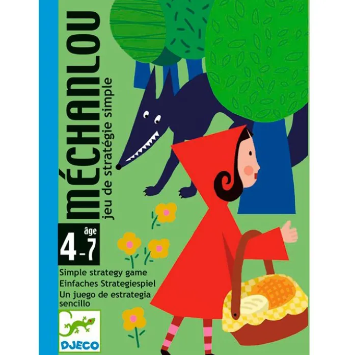 Juego de cartas de estrategia Mechanlou - Djeco