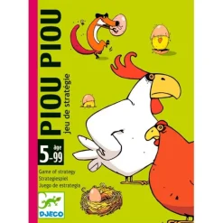 Juego de cartas de estrategia Piou piou - Djeco