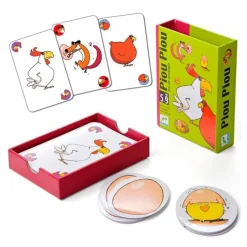 Juego de cartas de estrategia Piou piou - Djeco