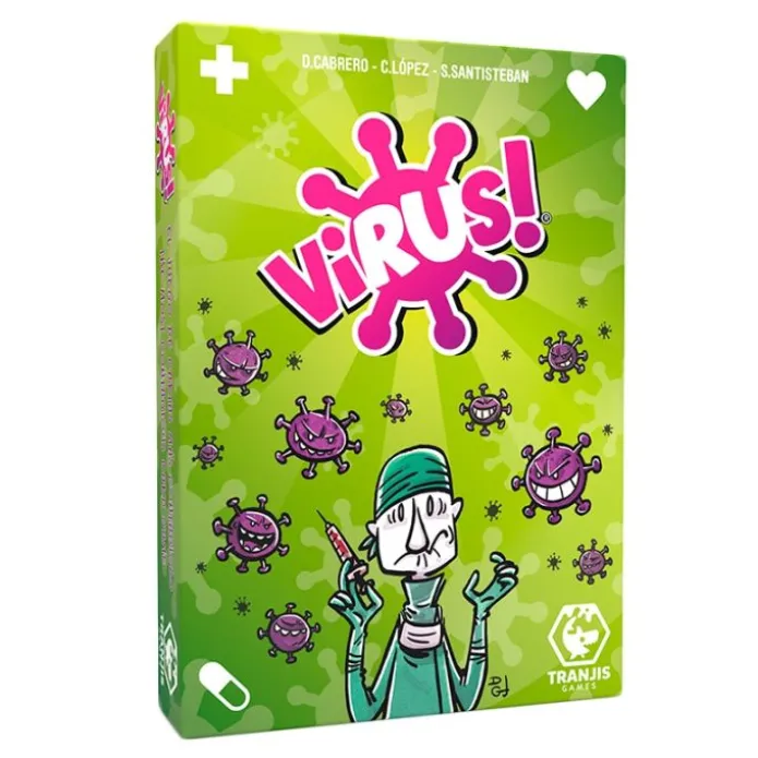 Juego de cartas de estrategia Virus! - Tranjis Games