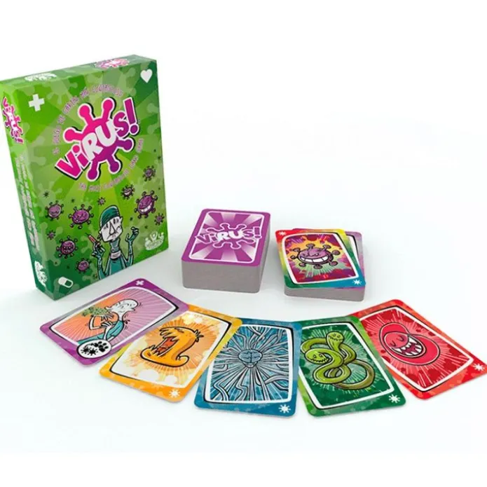 Juego de cartas de estrategia Virus! - Tranjis Games