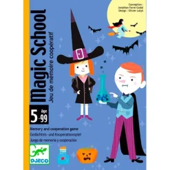 Juego de cartas de memoria Magic school - Djeco