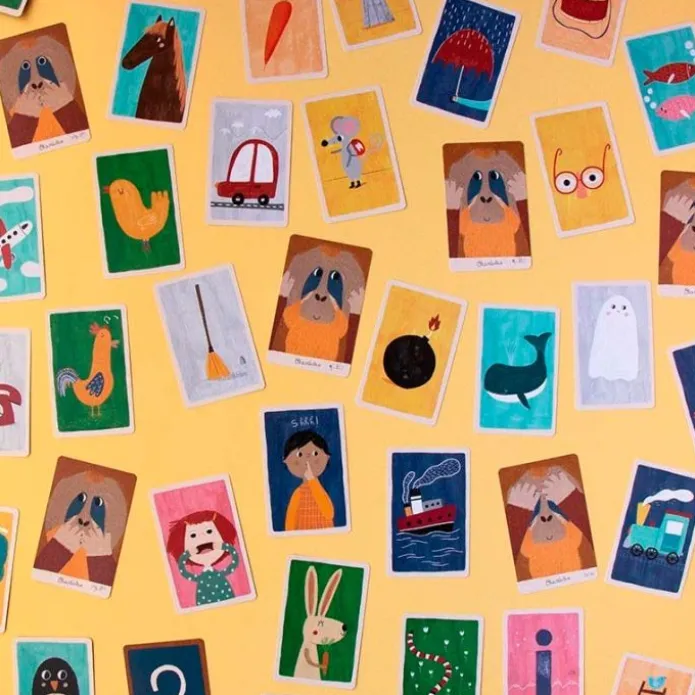 Juego de cartas de memoria Orangutan - Londji